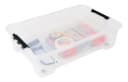 ONDIS24 Aufbewahrungsbox Jolly Rollbox 3er Set Transparent Bild 1