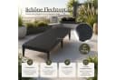 ONDIS24 Gartenliege Sirolo Anthrazit UV-beständig Kunststoff Bild 4