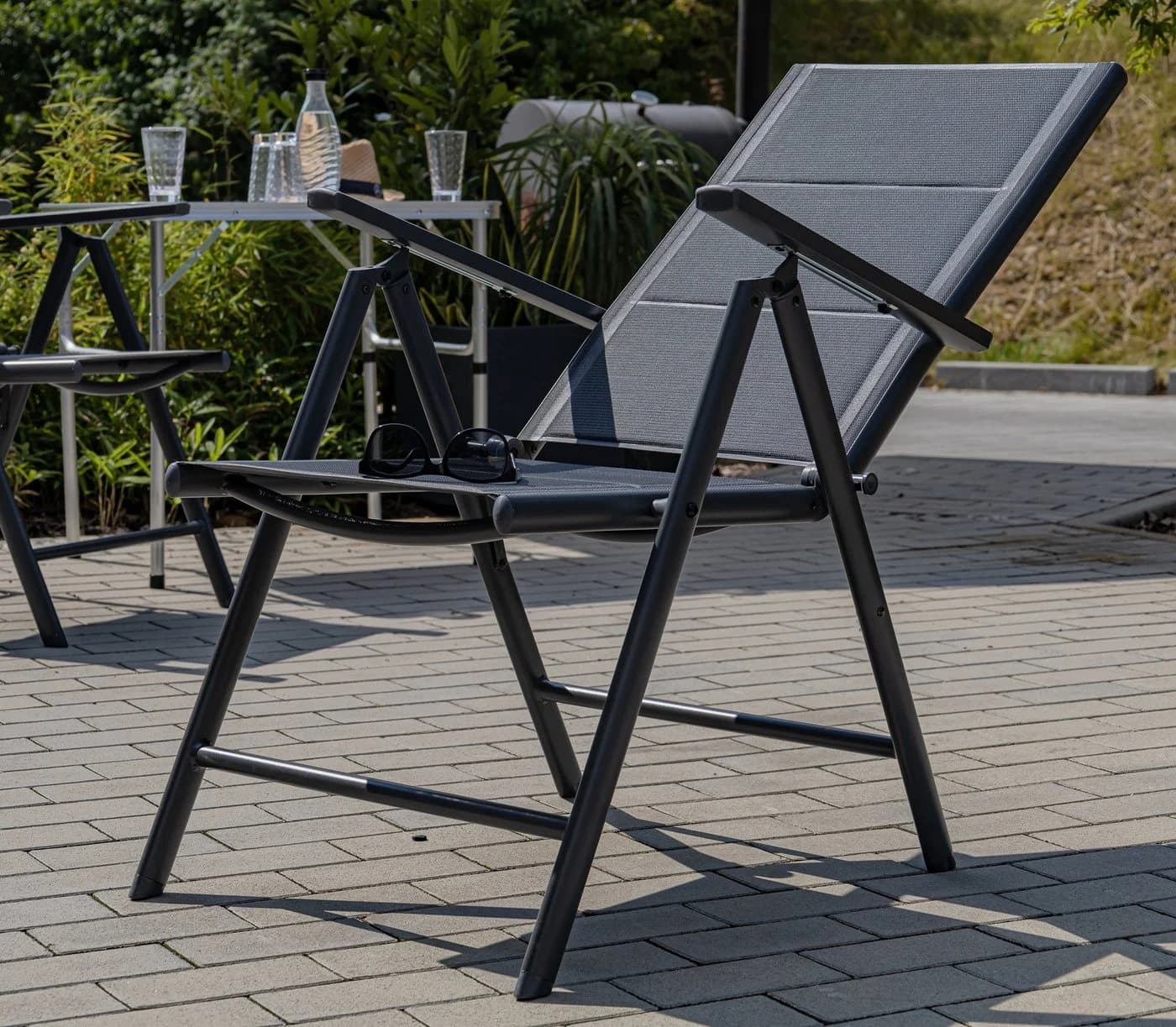 Ondis24 Vinoro Deluxe Aluminium Klappsessel UV-beständig - Bild 2