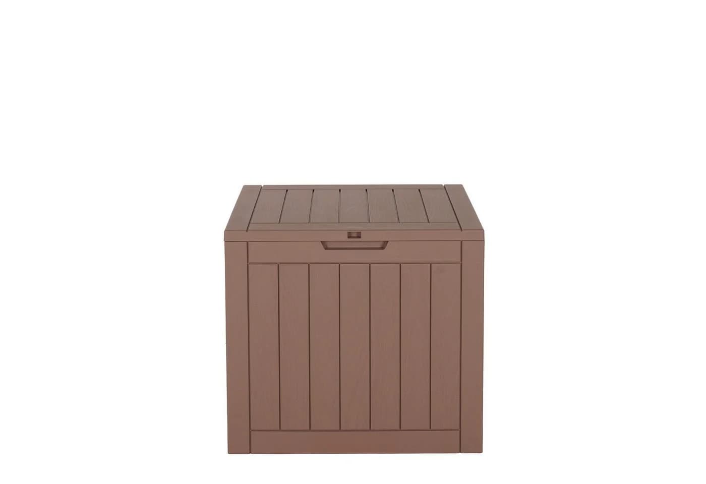 ONDIS24 Gartenbox City Cube 110L Holzoptik Beige/Grau - Bild 5