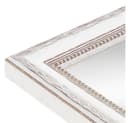 WANDStyle Wandspiegel H390 Weiß Massivholz Shabby Chic Bild 3