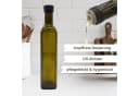 mikken Ölspender 6er Set 250 ml mit Ausgießer Braun/Grün Glas Bild 1