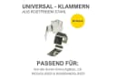 mikken Einmach-Set 10 Gummiringe & 20 Klammern für 6 cm Weckgläser Bild 1