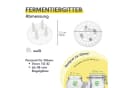 mikken Fermentationsgitter TO82 7cm PVC-frei Bild 1