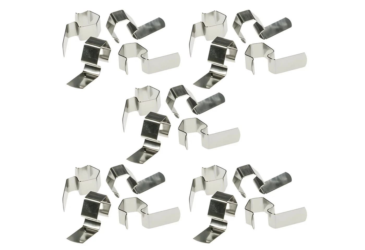 mikken 20 Universal-Klammern Edelstahl für WECK Einmachgläser - Bild 2
