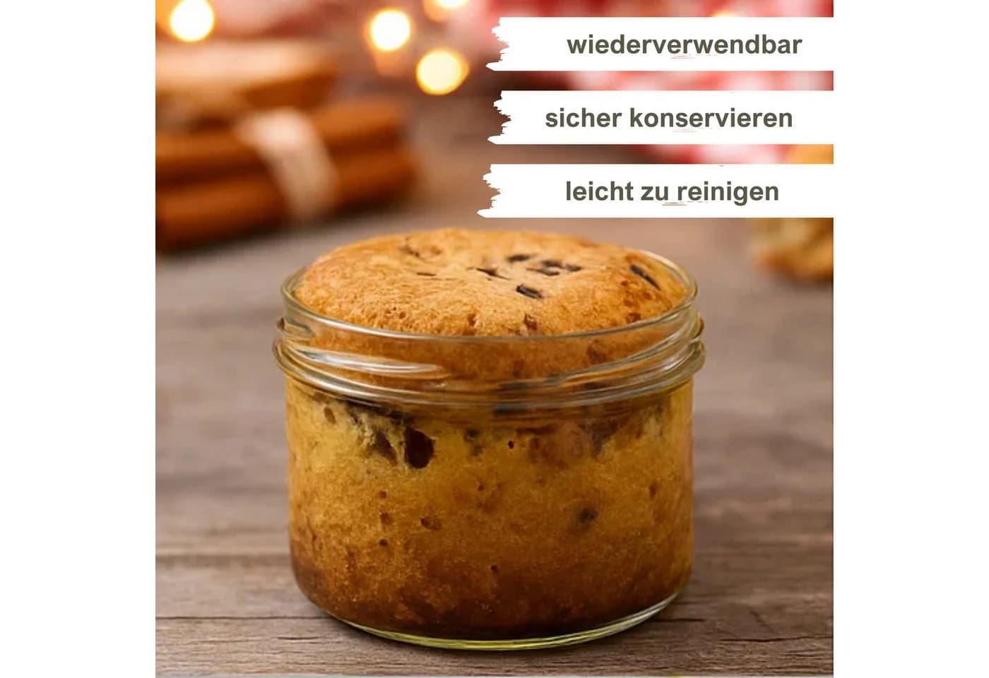 mikken Marmeladenglas Set 18-tlg. 210ml Schraubglas transparent