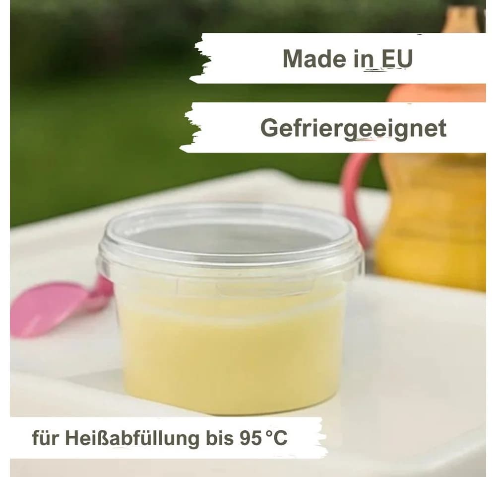 mikken Frischhaltedose 240 ml Transparent PP 10-tlg.