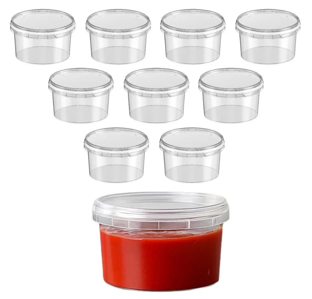 mikken Frischhaltedose 240 ml Transparent PP 10-tlg. - Bild 2