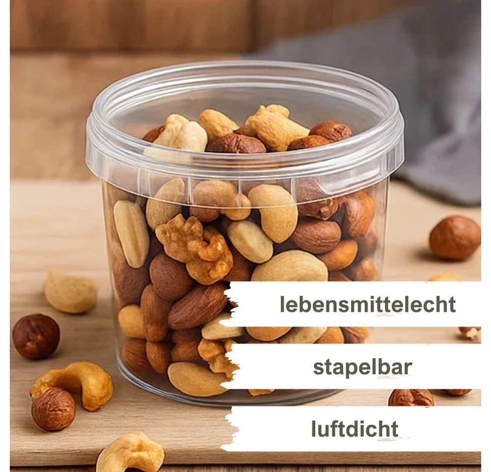 mikken Frischhaltedose 365 ml transparent mit Deckel - Bild 3