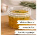 mikken Frischhaltedose 280 ml transparent stapelbar luftdicht Bild 4