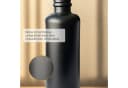 mikken Ölspender Keramikflasche 500 ml matt schwarz mit Edelstahl-Ausgießer Bild 3