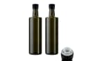 mikken Ölspender 2er Set 500ml Antikglas Braun mit Ausgießer Bild 2