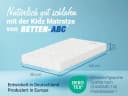 Betten-ABC KidZ Kindermatratze mit waschbarem Bezug und Kaltschaumkern Bild 1