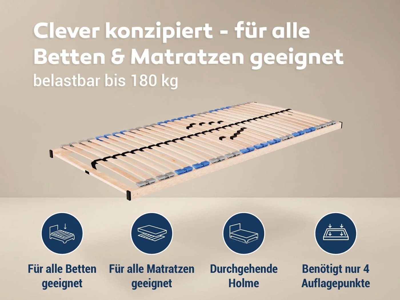Betten-ABC Lattenrost MaDeRa 7-Zonen-Lattenrost - Bild 3