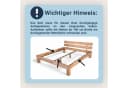 Rollrost Premium Erlenholz 23 Latten Betten-ABC Stabil Bild 5