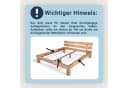 MaDeRa Rollrost XXL Buchenholz Stabil Naturbelassen Bild 5