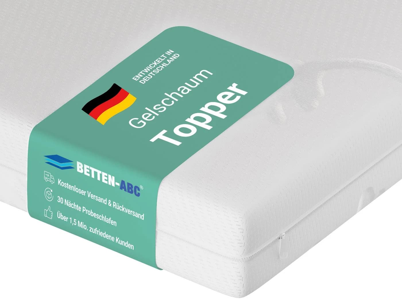Betten-ABC ViGeTo Kombitopper 7 cm Gelschaum - Bild 2