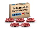 Betten-ABC Tellermodule 5er Set Rot Verstellbarer Härtegrad Bild 2