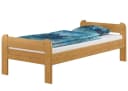 ERST-HOLZ Massivholzbett Einzelbett Kiefer 90x200 cm Braun Bild 2