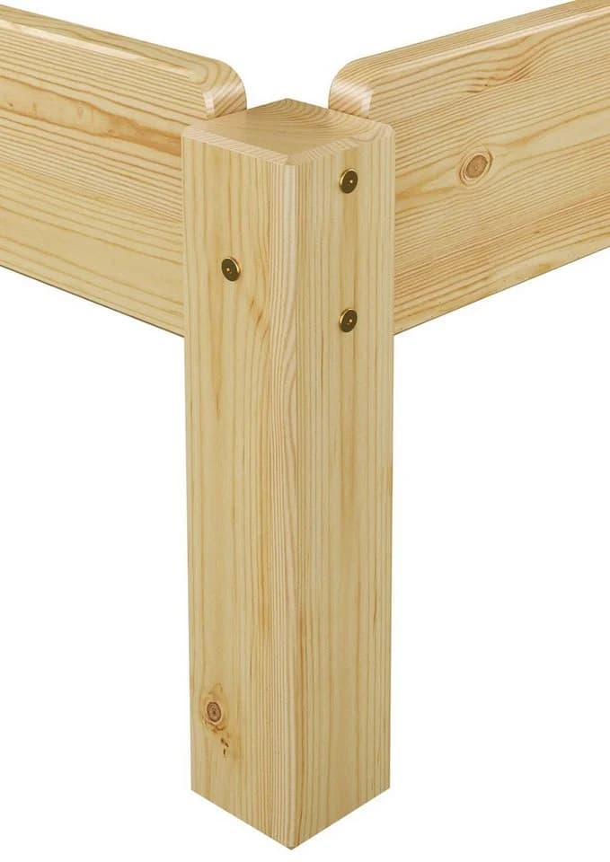 ERST-HOLZ Stapelbett Einzelbett Kiefer Massiv 80x190 cm - Bild 4