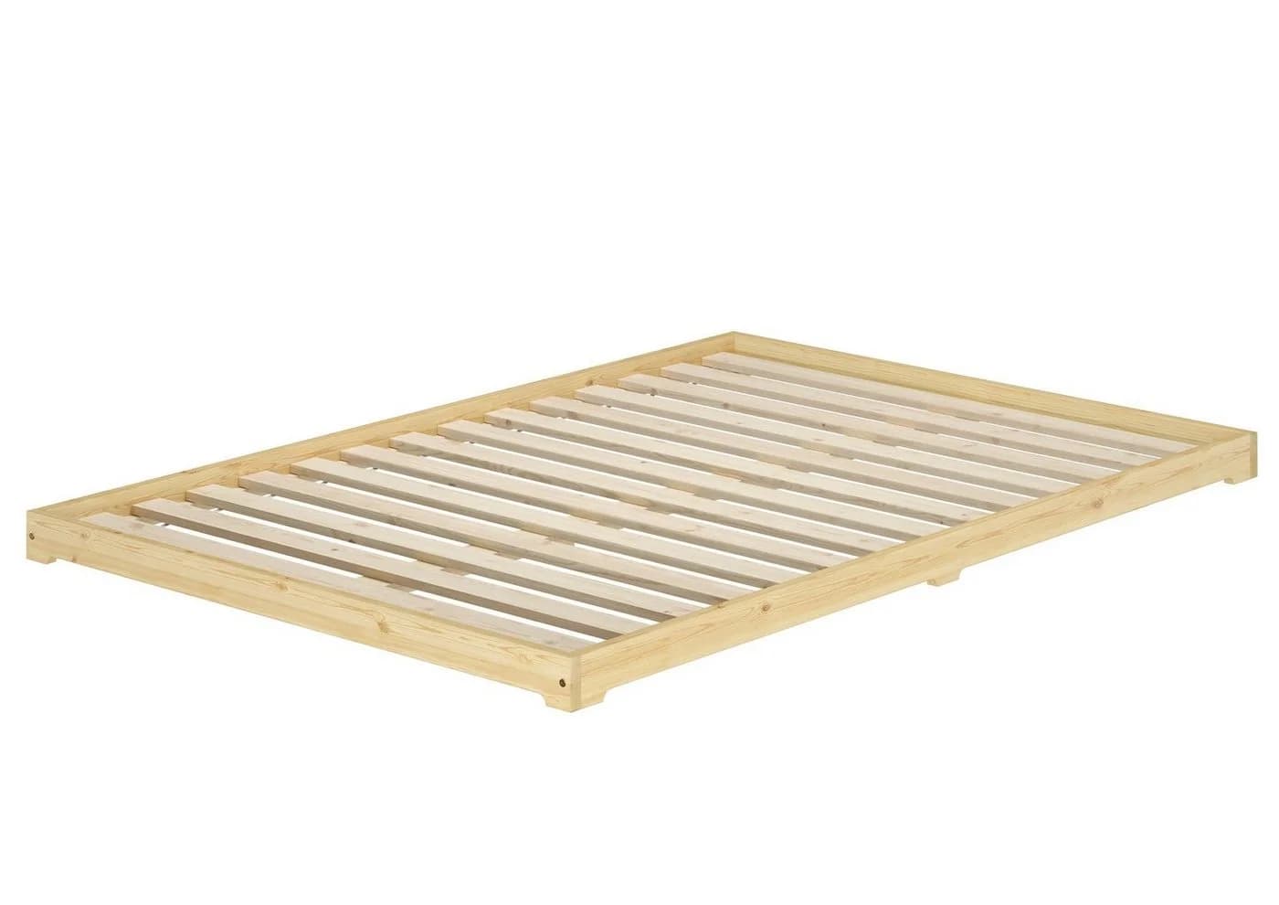 ERST-HOLZ Massivholzbett Futonbett Kiefer Extra Niedrig - Bild 2
