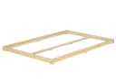 ERST-HOLZ Massivholzbett Futonbett Kiefer Extra Niedrig Bild 4