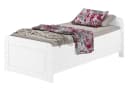 ERST-HOLZ Massivholzbett Weiß Extra Hoch Seniorenbett Bild 2