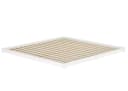 ERST-HOLZ Massivholzbett Weißes Niederflurbett Futonbett Kieferholzbett 180x200 cm Bild 2