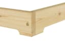 ERST-HOLZ Massivholzbett Futonbett Niedriges Ehebett Kiefernholz Bild 5