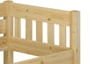 ERST-HOLZ Massivholzbett Futonbett Kiefer 90x200 cm farblos lackiert Bild 5