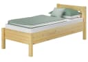 ERST-HOLZ Massivholzbett Kiefer Seniorenbett 100x200 cm farblos lackiert Bild 2