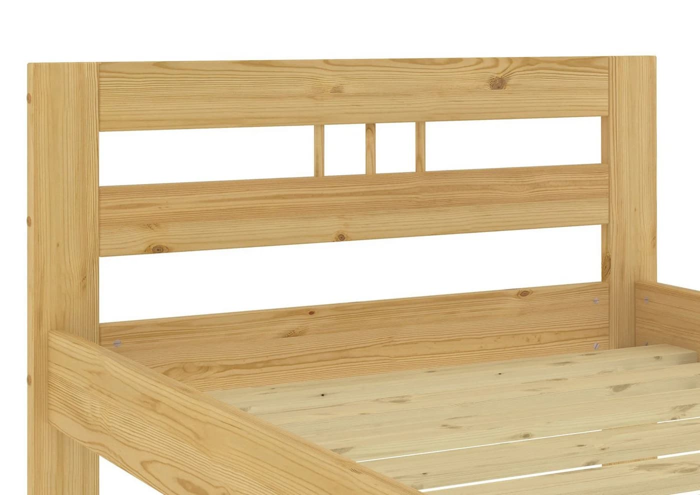 ERST-HOLZ Massivholzbett Futonbett 90x190 Kiefer natur - Bild 5