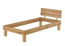 ERST-HOLZ Massivholzbett Eiche Massiv 100x200 cm Bild 3