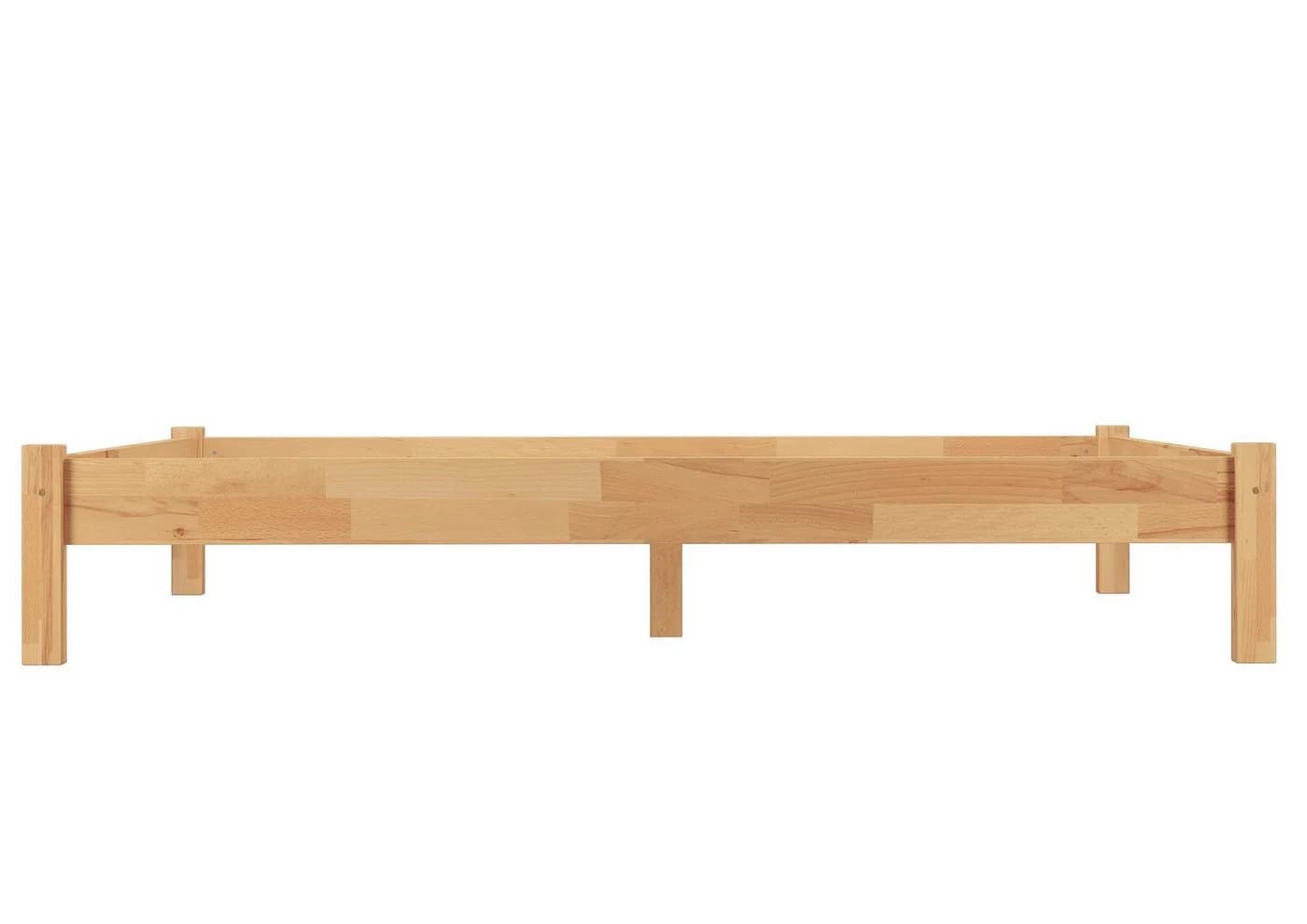ERST-HOLZ Massivholzbett Buche Futon 200x200 cm - Bild 5