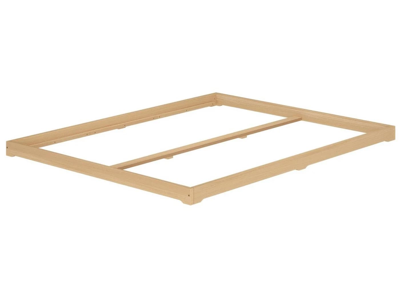 ERST-HOLZ Futonbett Buche Massiv 200x200 cm Bodenbett