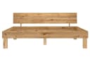 ERST-HOLZ Massivholzbett Kingsize Eiche geölt 200x200 cm Bild 5