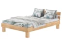 ERST-HOLZ Doppelbett Buche massiv 140x220 cm Überlänge Bild 2