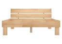 ERST-HOLZ Doppelbett Buche massiv 140x220 cm Überlänge Bild 5