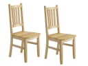 ERST-HOLZ Esszimmerstuhl Doppelpack Kiefer massiv Bild 2