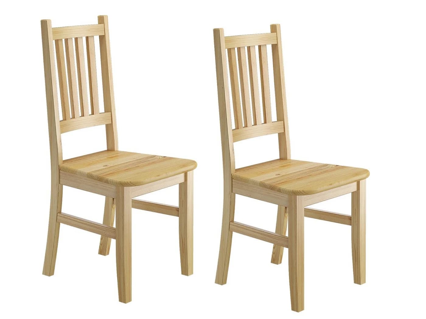 ERST-HOLZ Esszimmerstuhl Doppelpack Kiefer massiv - Bild 2