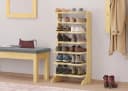 ERST-HOLZ Schuhregal Kiefer Massiv für 14 Paar Schuhe Bild 1
