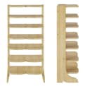 ERST-HOLZ Schuhregal Kiefer Massiv für 14 Paar Schuhe Bild 5