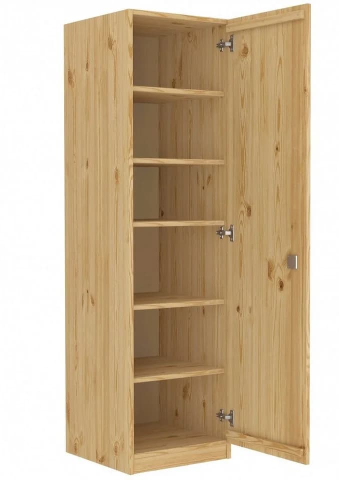 ERST-HOLZ Spind Holzschrank Kiefer Massiv mit 6 Fächern - Bild 2