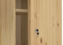 ERST-HOLZ Spind Holzschrank Kiefer Massiv mit 6 Fächern Bild 4