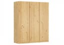 ERST-HOLZ Spind Holzschrank Kiefer Massiv mit 6 Fächern Bild 5
