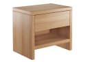 ERST-HOLZ Nachtkommode Massivholz Buche mit Schublade Bild 2