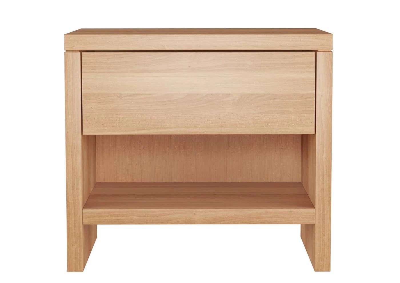 ERST-HOLZ Nachtkommode Massivholz Buche mit Schublade - Bild 5