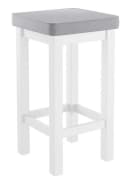 ERST-HOLZ Barhocker Kiefern massiv 60cm gepolstert Bild 2