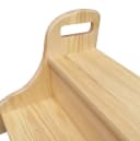 ERST-HOLZ Tritthocker Massivholz Kiefer Weiß/Natur Badezimmerhocker Bild 5