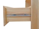ERST-HOLZ Nachttisch Buche massiv mit Schublade farblos lackiert Bild 5